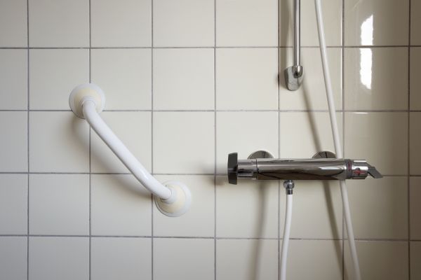 Elderly Shower Bar Install