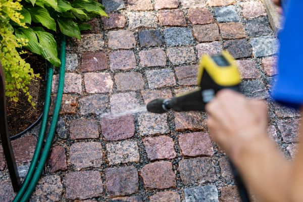 Concrete Patio Washing