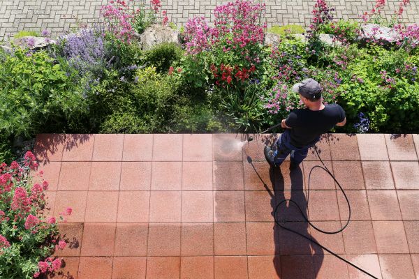 Concrete Pressure Washing