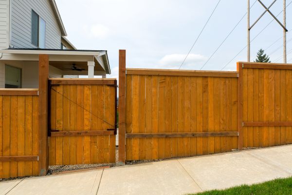 Cedar Gate Installation