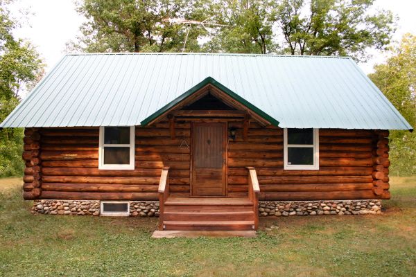 Log Cabin Roof Cleaning