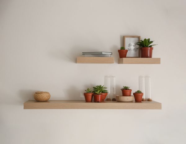 Custom Floating Shelf Install