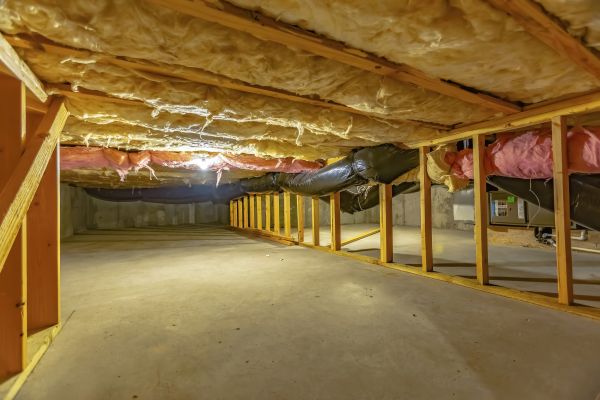 Crawl Space Water Elimination