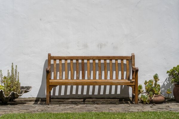 Wood Bench Refinishing