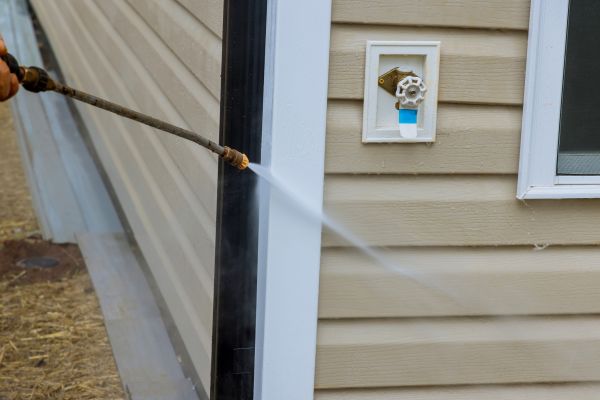 Exterior Siding Cleaning