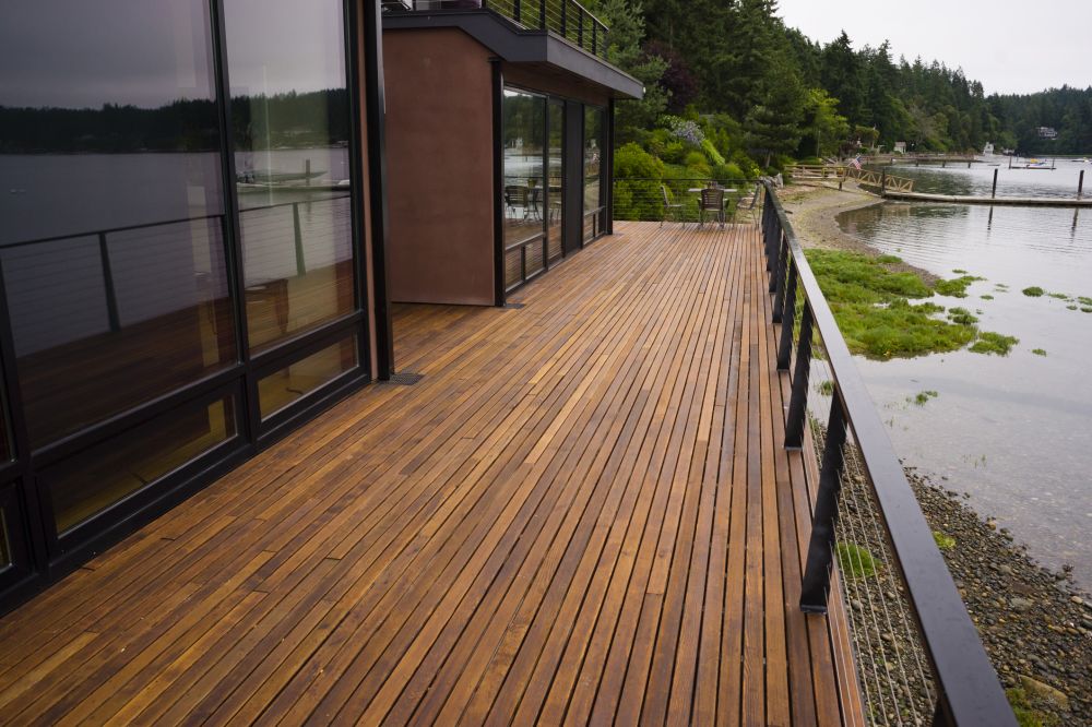 Deck Color Staining